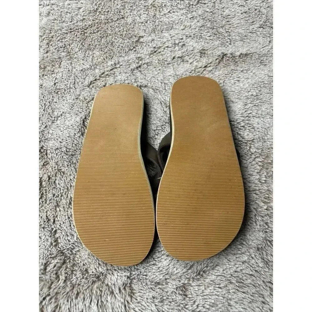 RVCA Mens VA Sport Federal Sandals - Dark Brown Size 9
